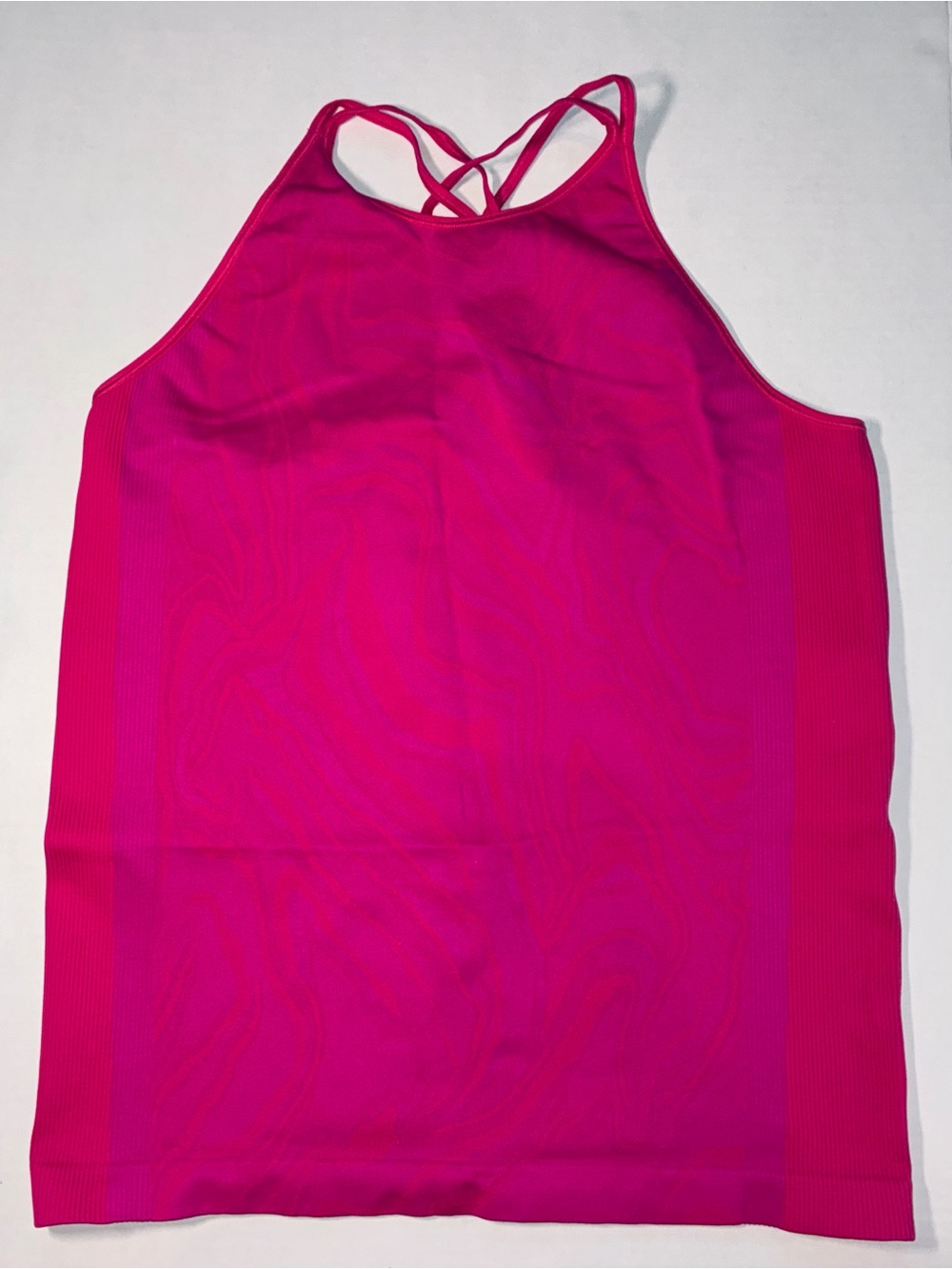 All in Motion Pink Strappy Back Workout Tank Top XL 14 Activewear